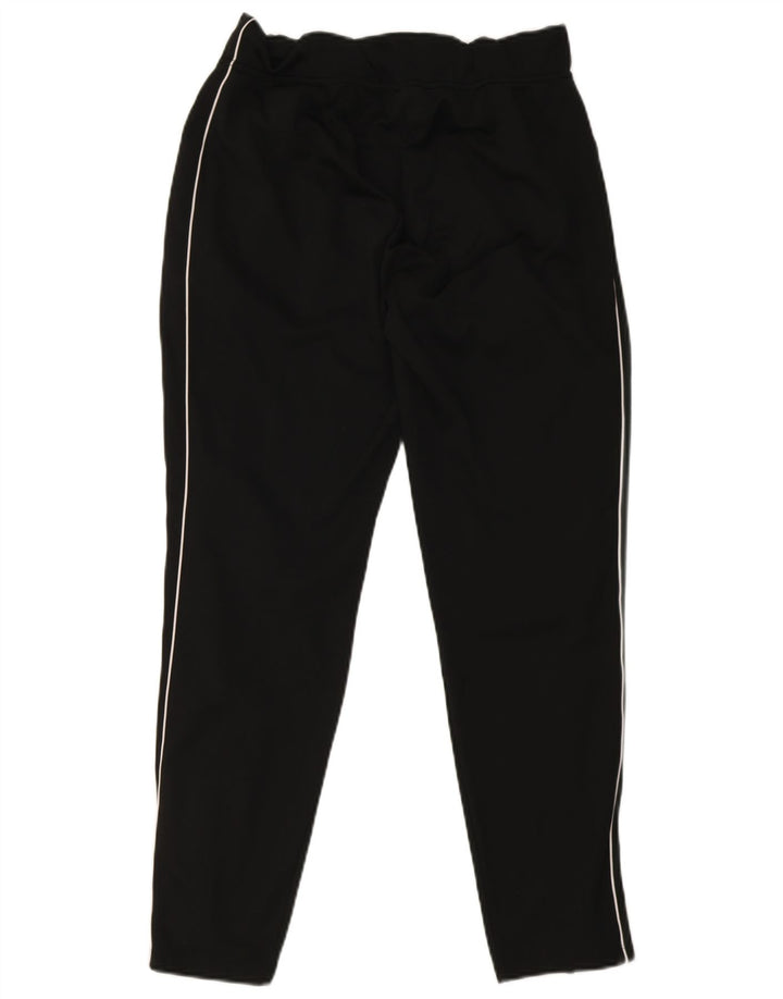 Женские спортивные брюки Nike Dri Fit UK 12, средние, черные в полоску
