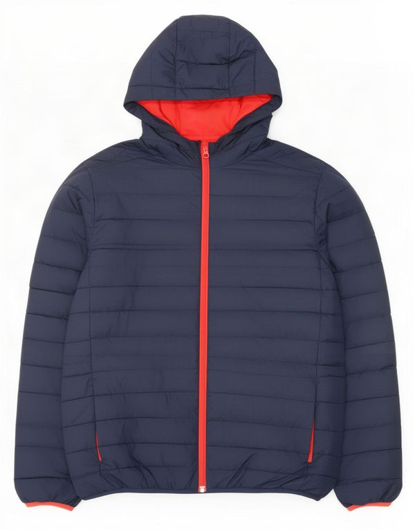 Quiksilver Утепленная куртка с капюшоном для мальчиков 15–16 лет XL Темно-синий полиэстер