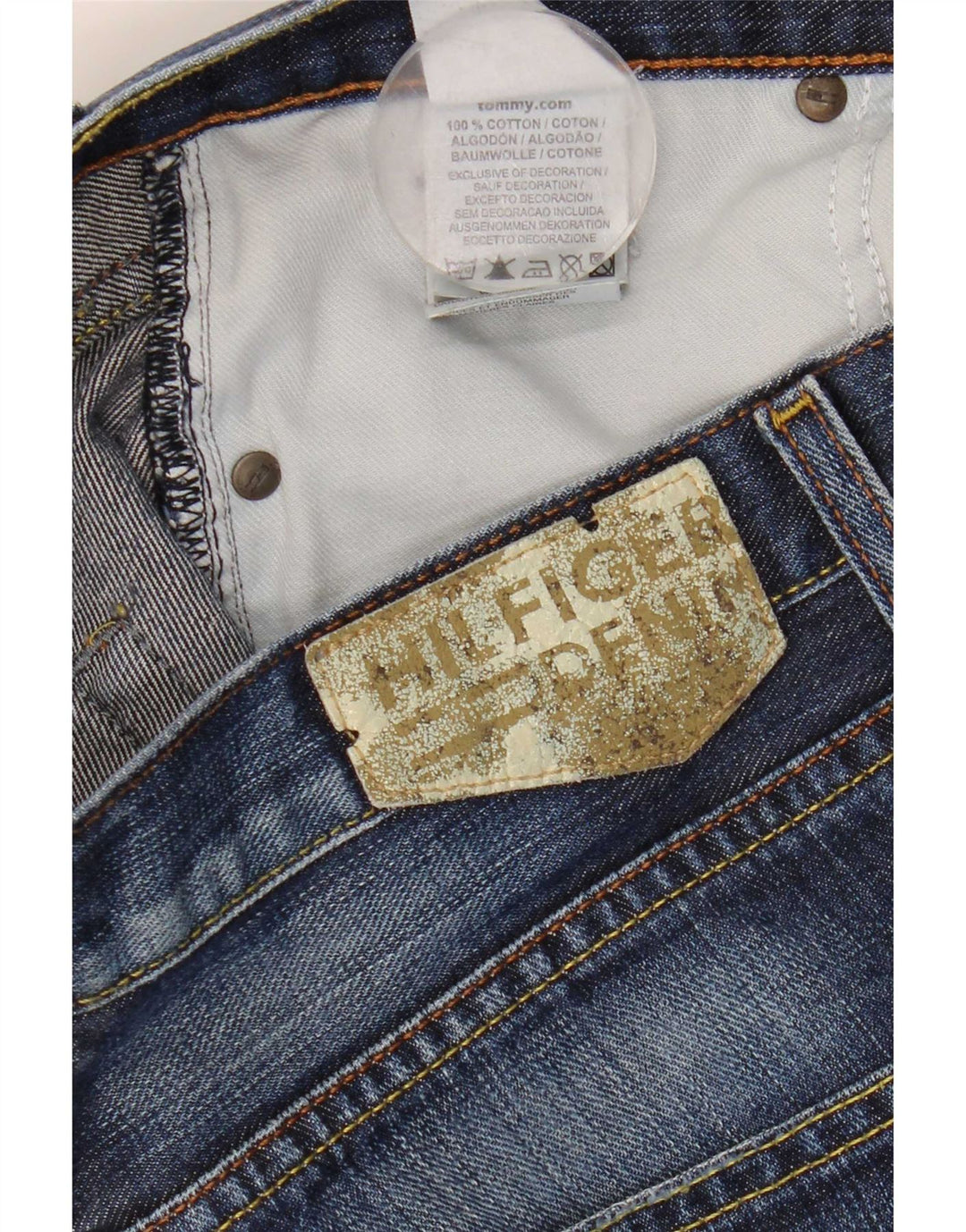 Женские джинсы Bootcut Tommy Hilfiger W29 L30 синие, хлопок
