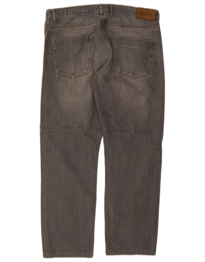 Мужские зауженные джинсы Massimo Dutti EU 46 XL W36 L28 серые