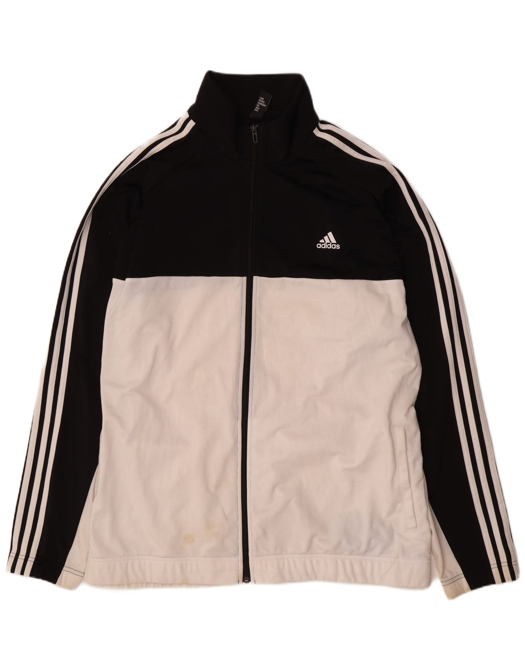Мужской спортивный костюм Adidas Top Jacket 2XL Белый Полиэстер с цветными блоками