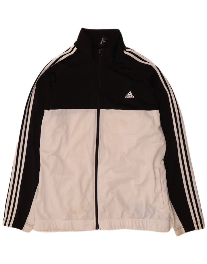 Мужской спортивный костюм Adidas Top Jacket 2XL Белый Полиэстер с цветными блоками