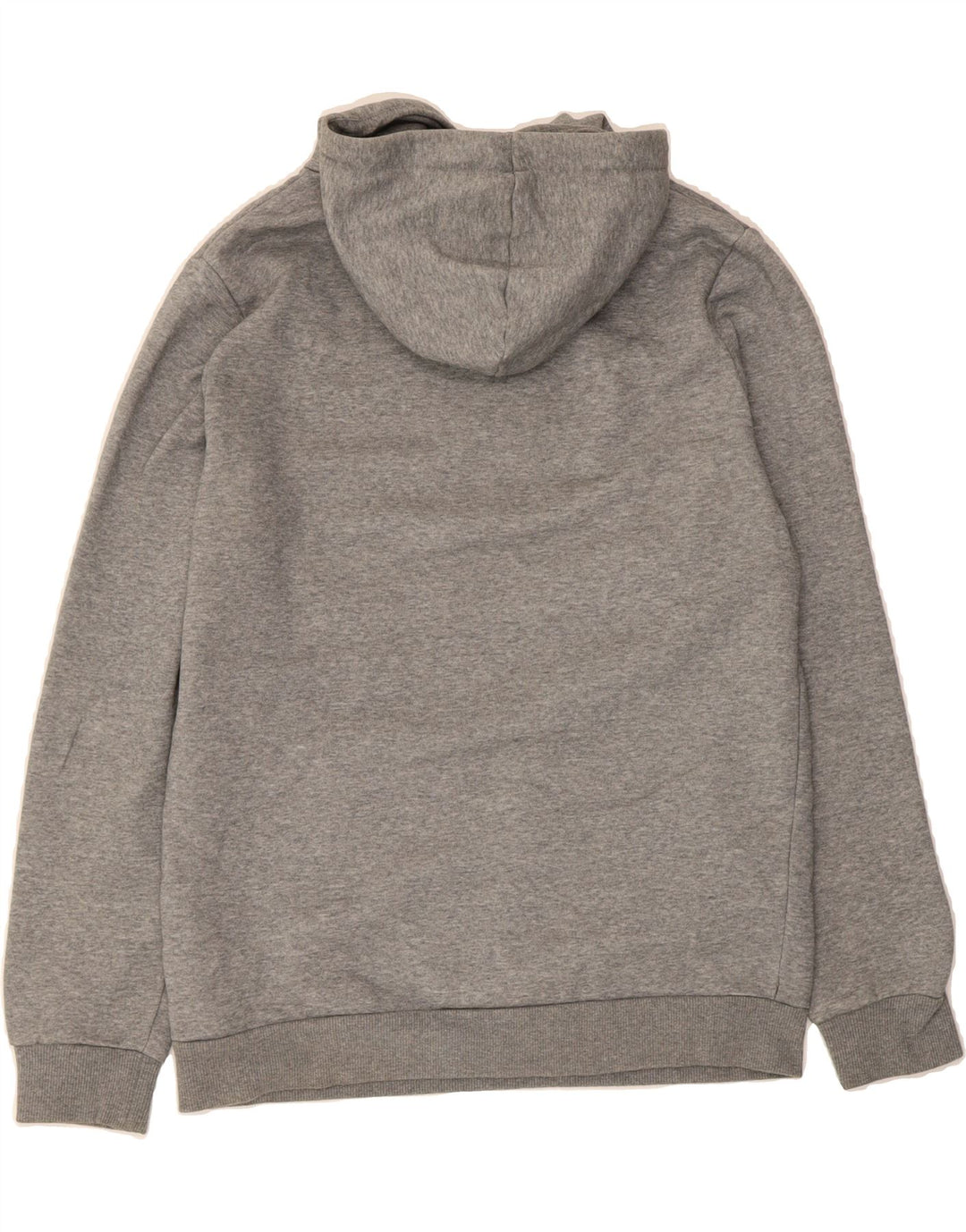 PUMA Mens Graphic Hoodie Jumper Small Grey Cotton Vintage Puma and Second-Hand Puma from Messina Hembry 