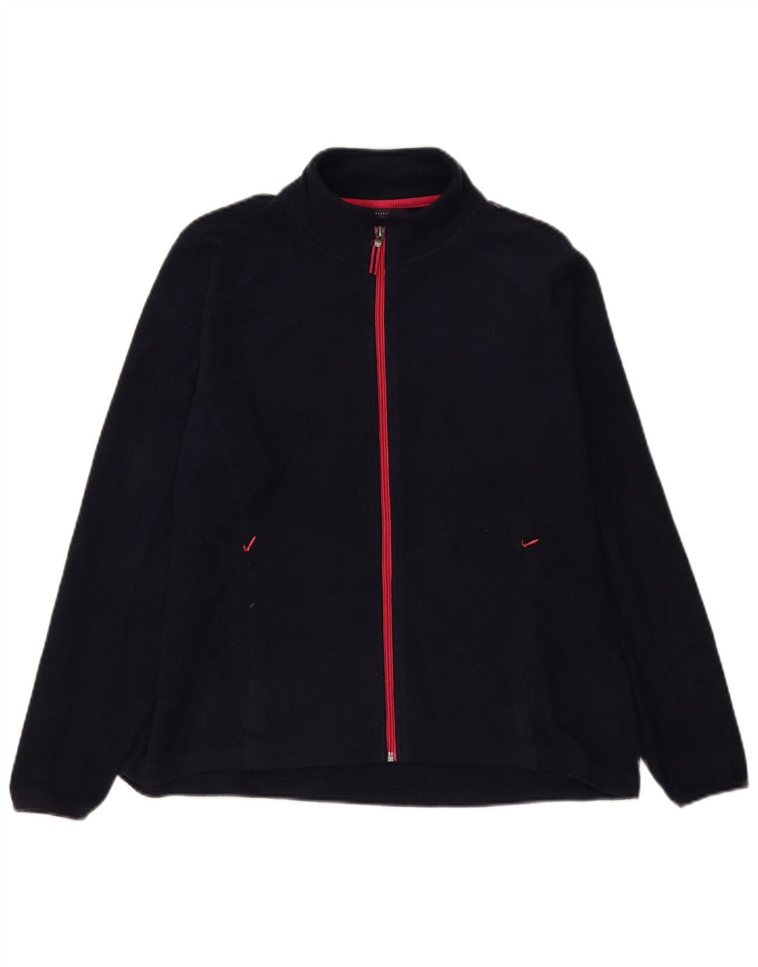 Женский флисовый джемпер Marks & Spencer UK 18 XL, темно-синий, полиэстер