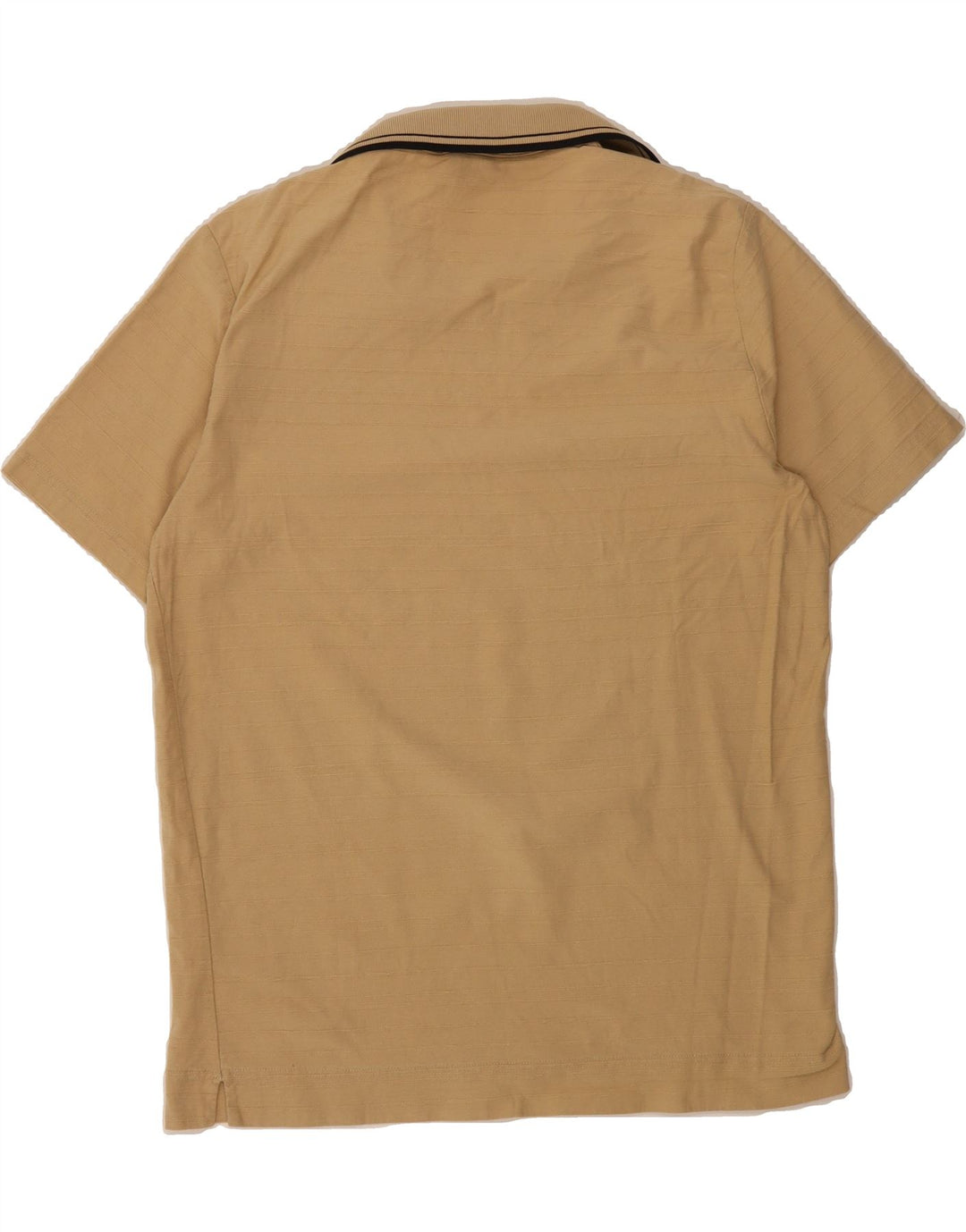 GAS Mens Polo Shirt 2XL Beige Cotton Vintage Gas and Second-Hand Gas from Messina Hembry 