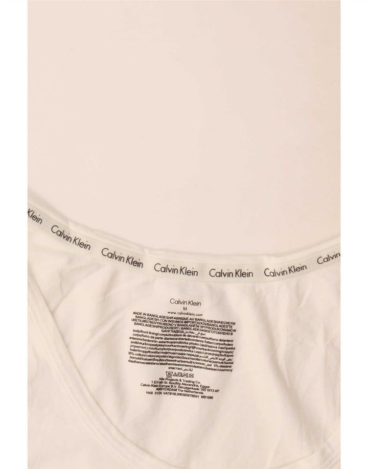 Мужской жилет Calvin Klein, средний белый хлопок, средний размер