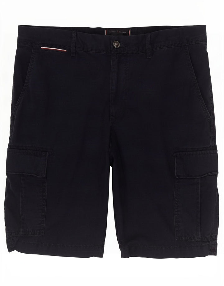 Мужские шорты карго Tommy Hilfiger W34, большие, темно-синие