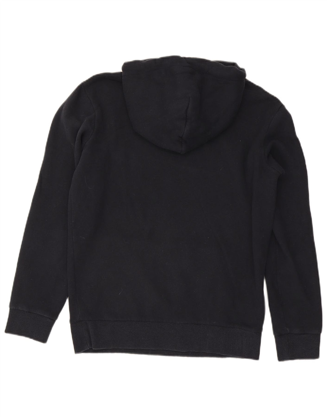 Мужской джемпер с капюшоном Superdry, черный, хлопковый, среднего размера