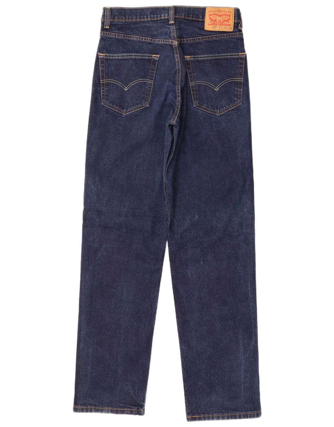 Мужские прямые джинсы Levi's 550 W32 L34 темно-синие, хлопок