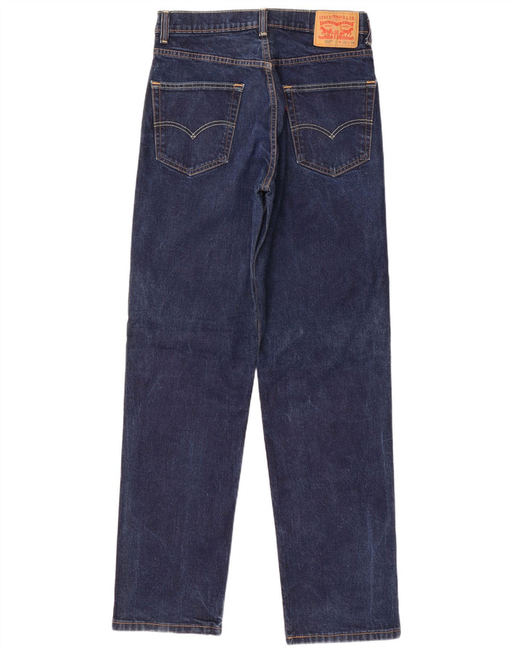 Мужские прямые джинсы Levi's 550 W32 L34 темно-синие, хлопок