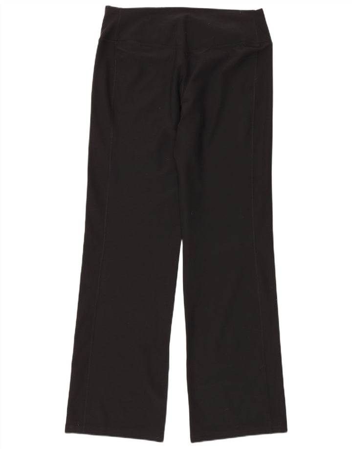 Женские спортивные брюки NIKE Dri Fit UK 14, большие черные полиэстеровые брюки