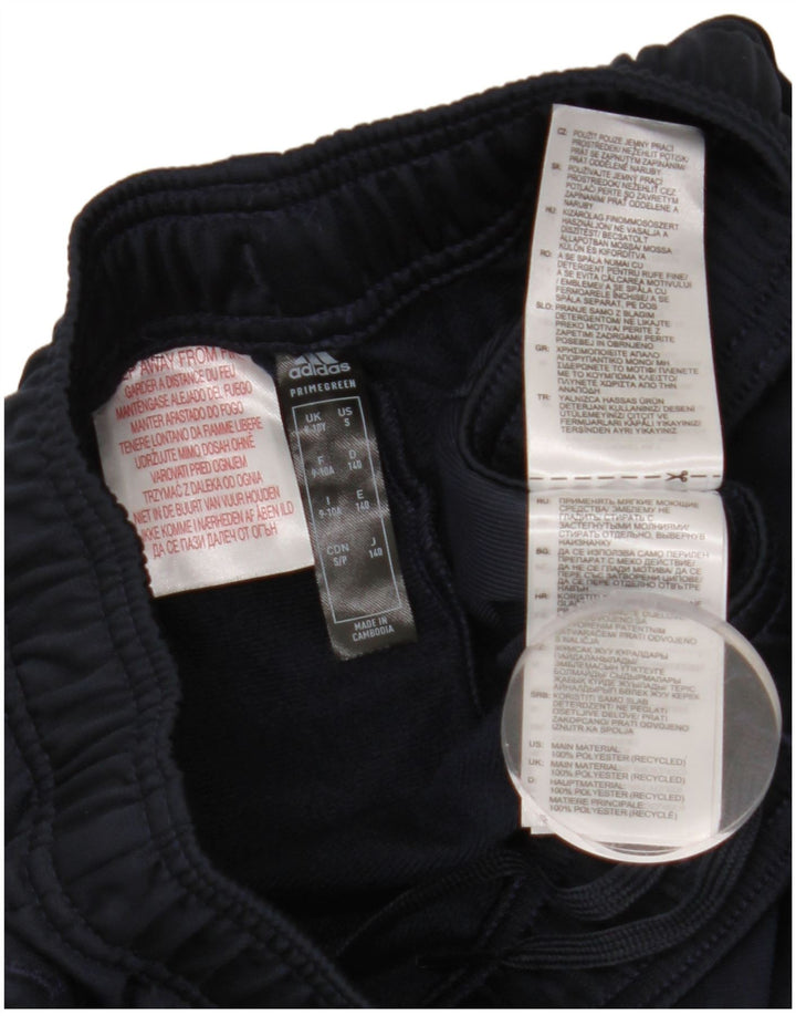 ADIDAS Спортивные брюки Primegreen для мальчиков 9-10 лет Темно-синий полиэстер