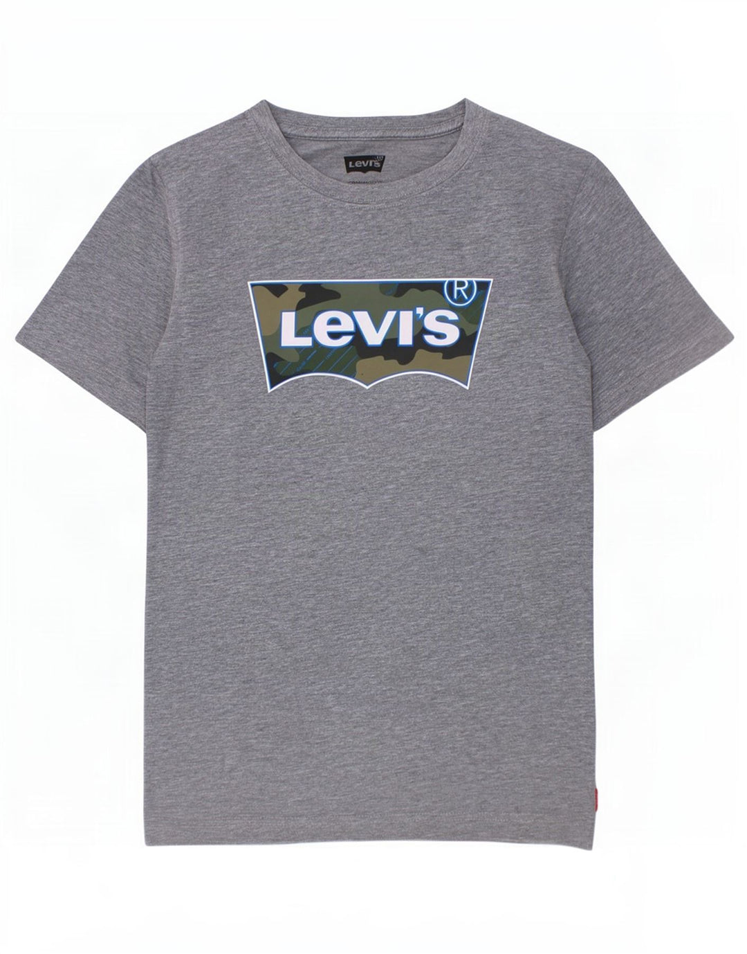 Футболка с рисунком Levi's для мальчиков 13-14 лет, серая