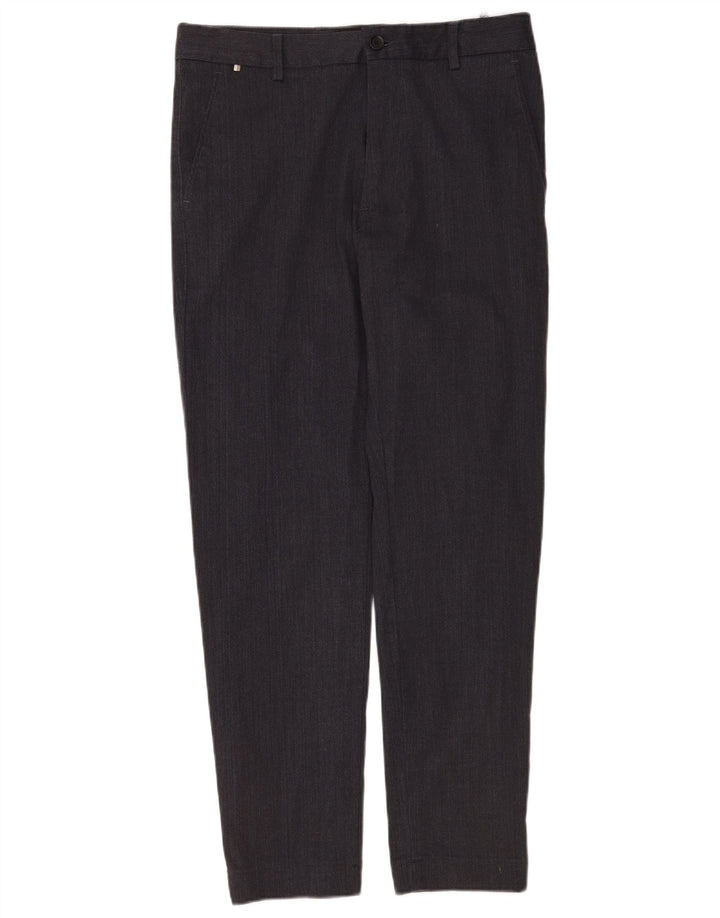 Мужские брюки-чиносы Hugo Boss Kane Regular Fit W30 L32, серый полиэстер