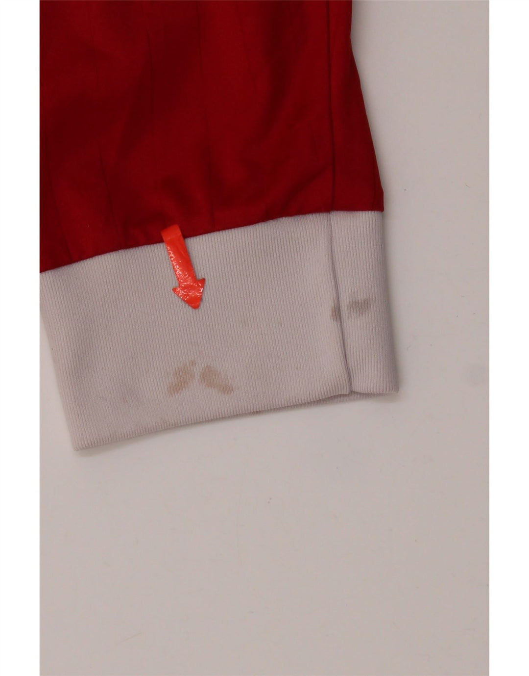 Мужской топ Adidas Climalite с длинным рукавом 2XL, красный полиэстер