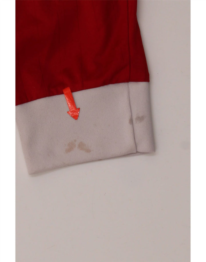 Мужской топ Adidas Climalite с длинным рукавом 2XL, красный полиэстер