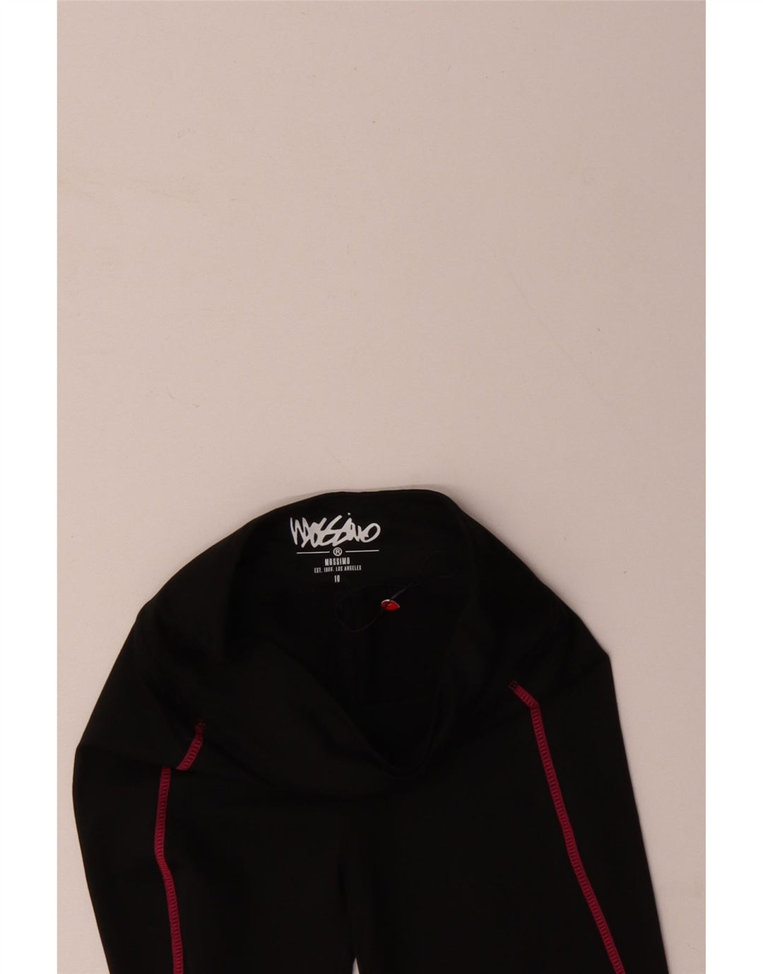 Леггинсы с рисунком MOSSIMO для девочек 9-10 лет, черные