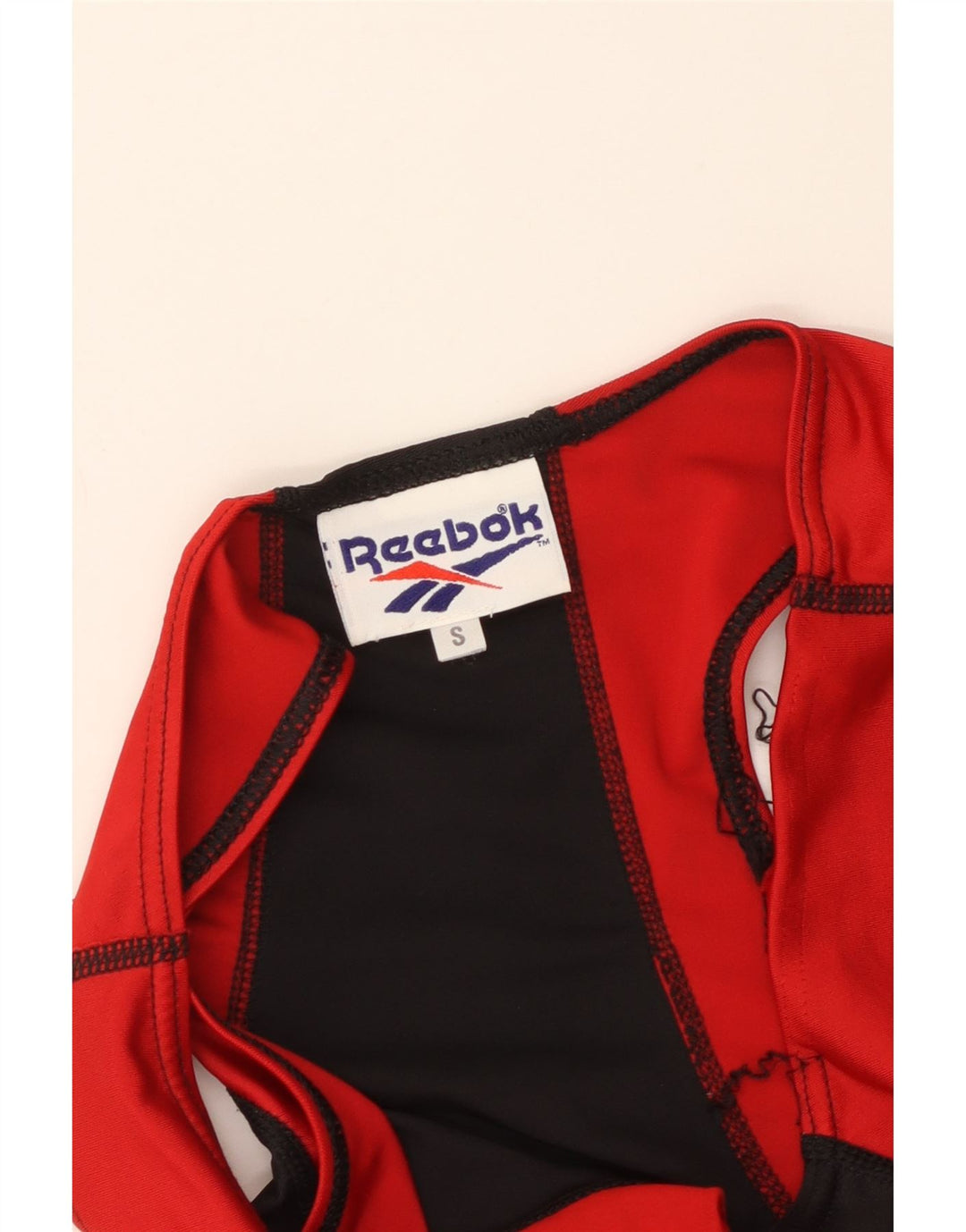 Женские купальники Reebok UK 10, маленькие черные, полиэстер с цветными блоками