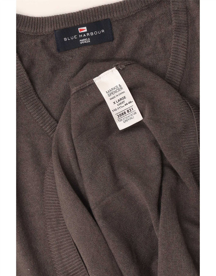 Мужская майка Marks & Spencer Blue Harbour Vest XL, серый акрил