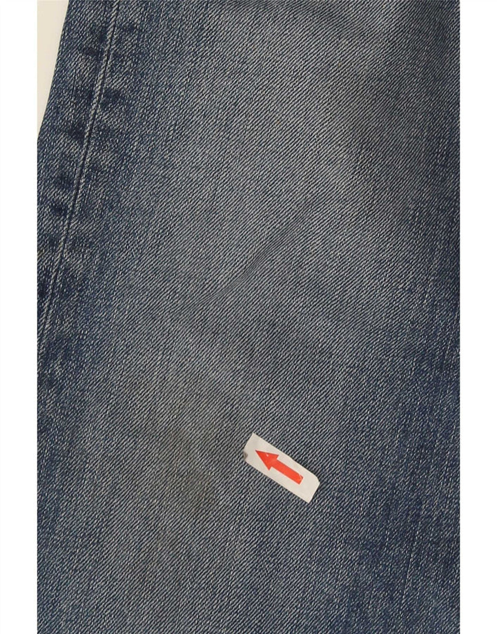 Мужские прямые джинсы Marlboro Classics W33 L30 синие, хлопок