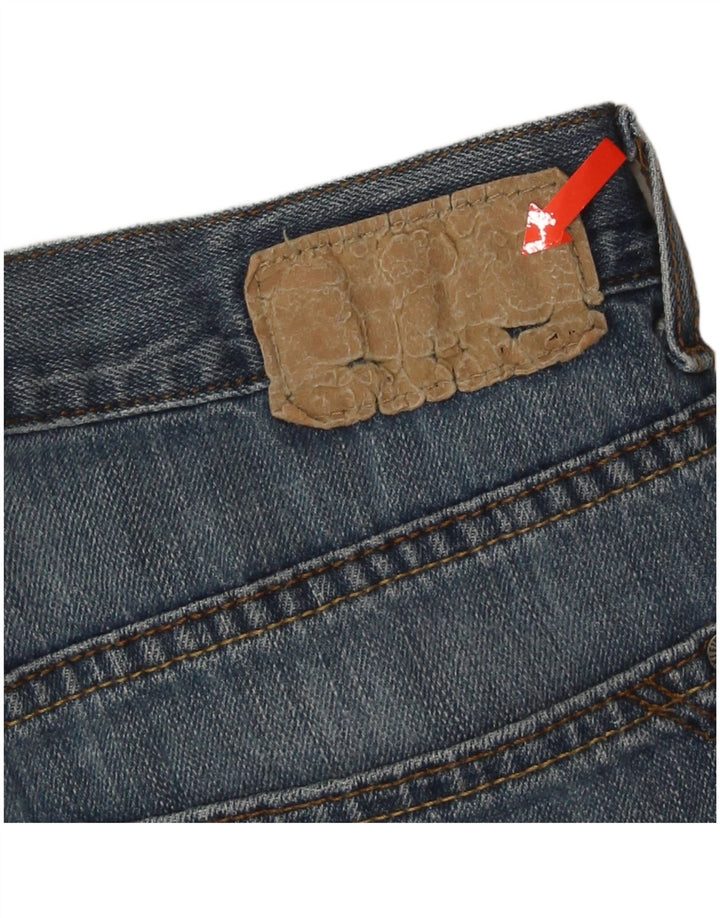 Женские прямые джинсы Calvin Klein W30 L30 синие, хлопок