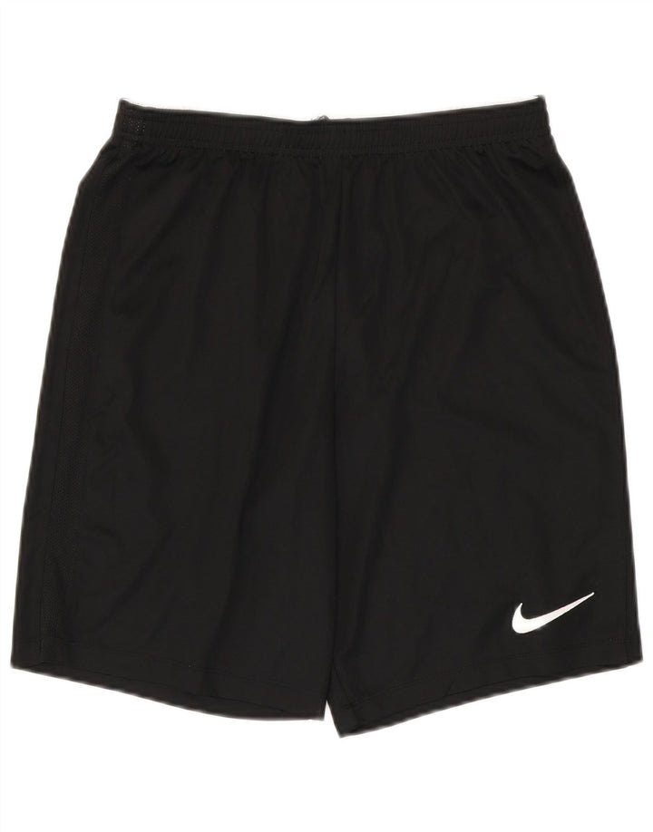 Мужские спортивные шорты Nike Dri Fit, средний черный полиэстер