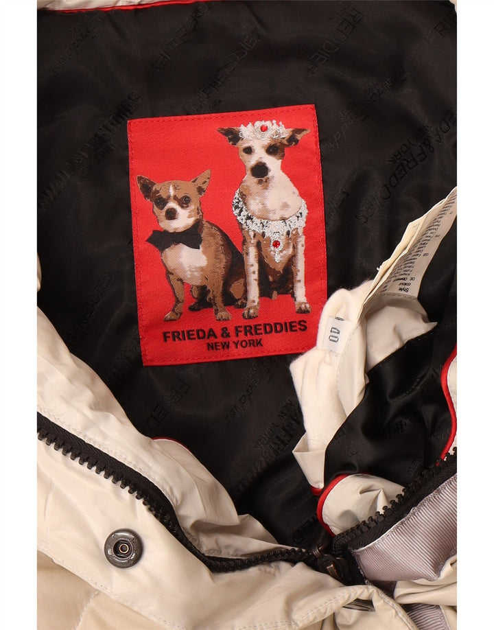 Женский утепленный жилет FRIEDA & FREDDIES EU 40, средний, бежевый, полиэстер