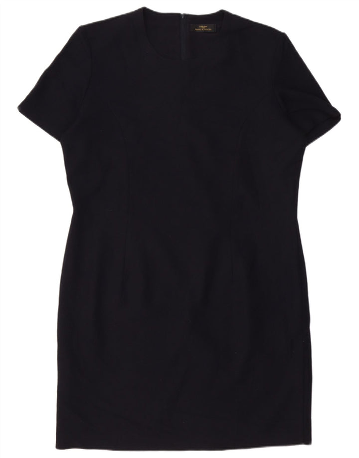 Женское платье прямого кроя Marks & Spencer UK 18 XL, черное