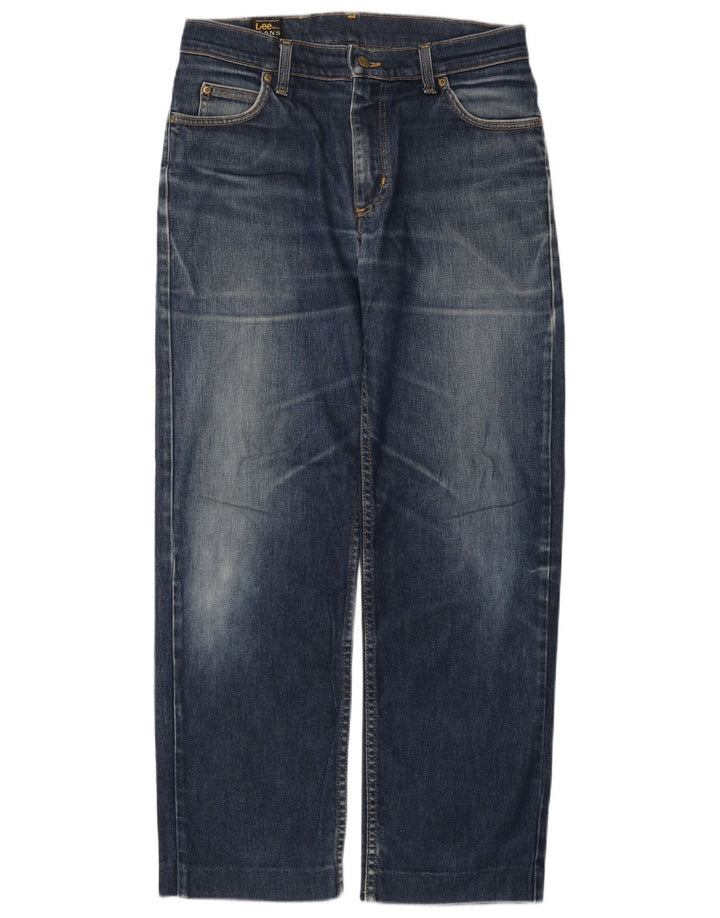 Мужские прямые джинсы Lee Brooklyn W32 L30, синий хлопок