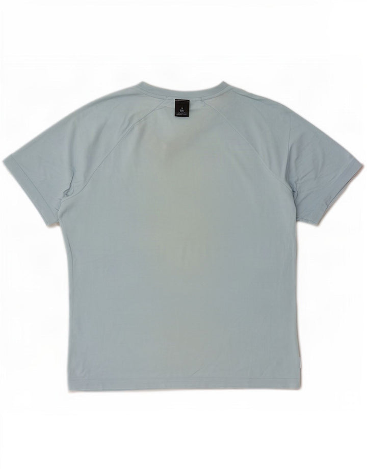 Мужская футболка Gap Top из хлопка среднего синего цвета