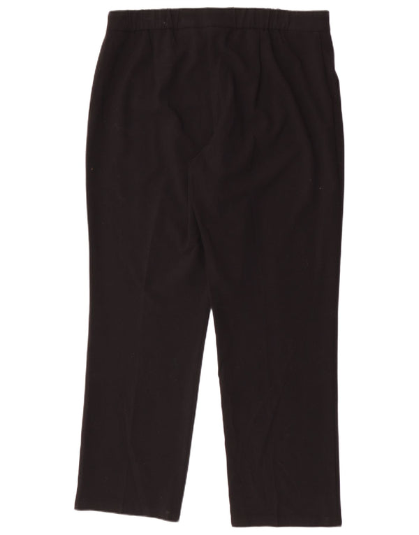 Женские узкие костюмные брюки Marks & Spencer UK 16, большие W34 L28, черные