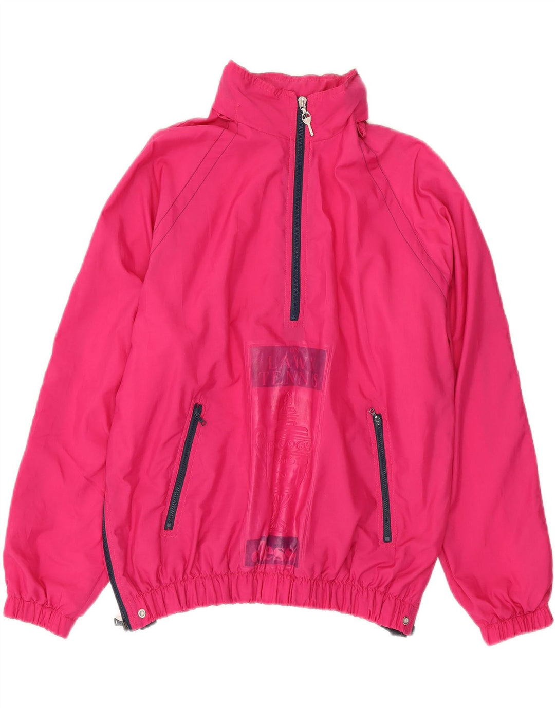 Мужская куртка-дождевик с капюшоном Ellesse UK 38, средний розовый