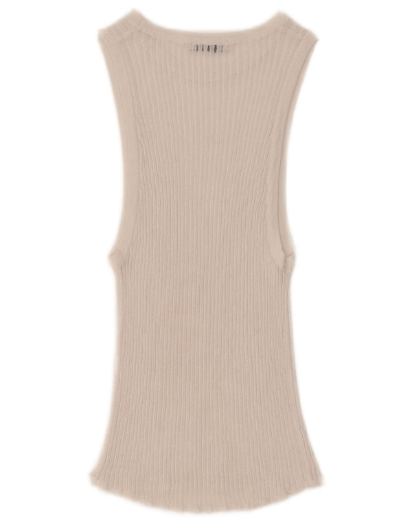 Женский жилет Zara UK 14, средний белый