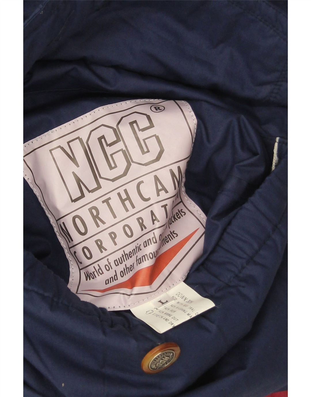 Винтажная мужская оверсайзная двусторонняя стеганая куртка UK 40, большая красная