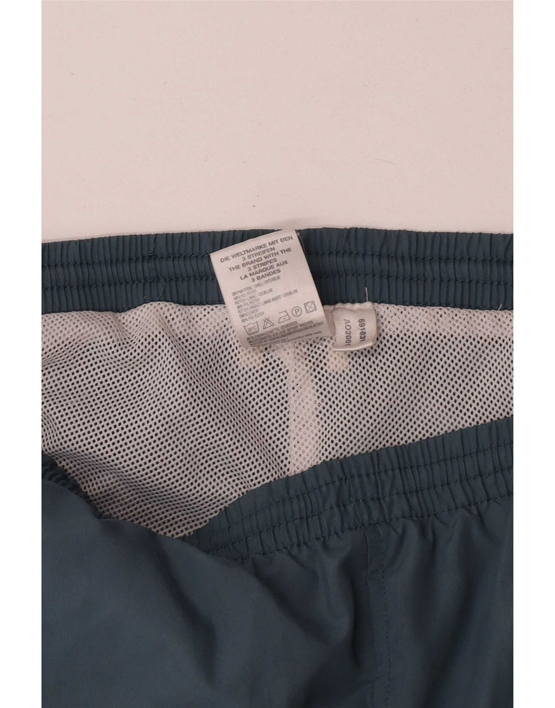 Женские спортивные брюки Adidas Joggers UK 12, средний синий полиэстер