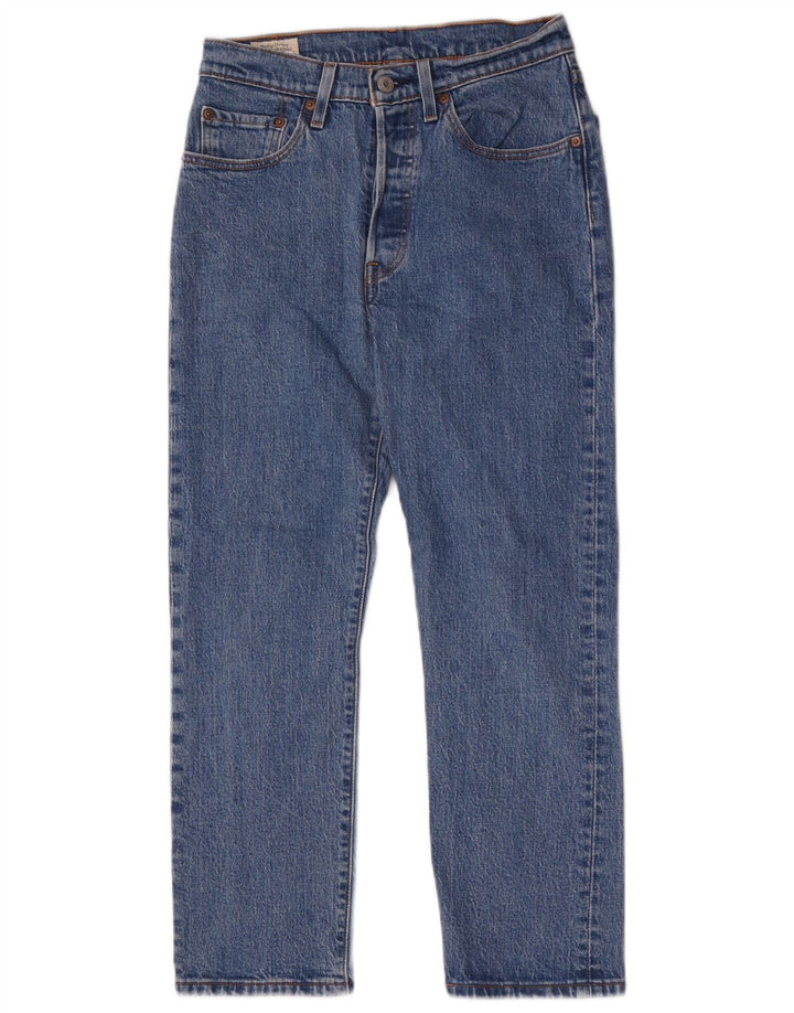 Мужские прямые джинсы Levi's 501 W26 L26 синие, хлопок
