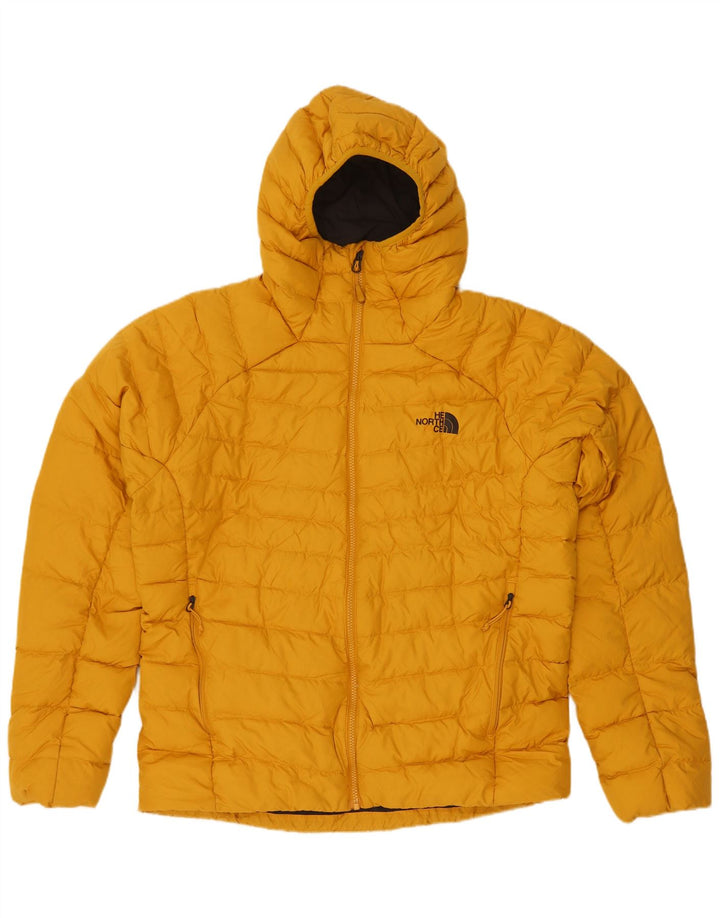 Мужская утепленная куртка с капюшоном The North Face UK 40, большой желтый полиэстер