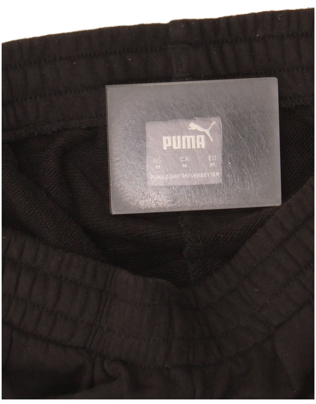 Мужские спортивные брюки Puma Джоггеры среднего размера, черные