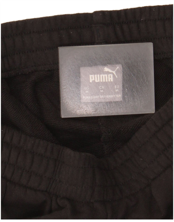 Мужские спортивные брюки Puma Джоггеры среднего размера, черные