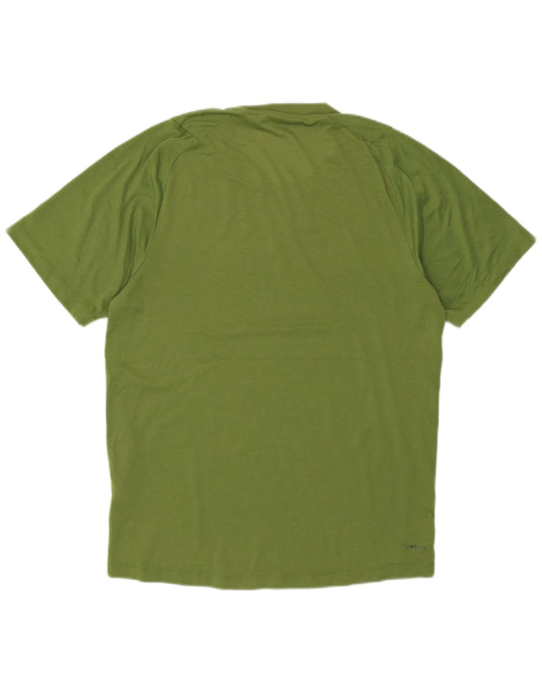 Adidas Мужская футболка Climalite Top Small Green Cotton