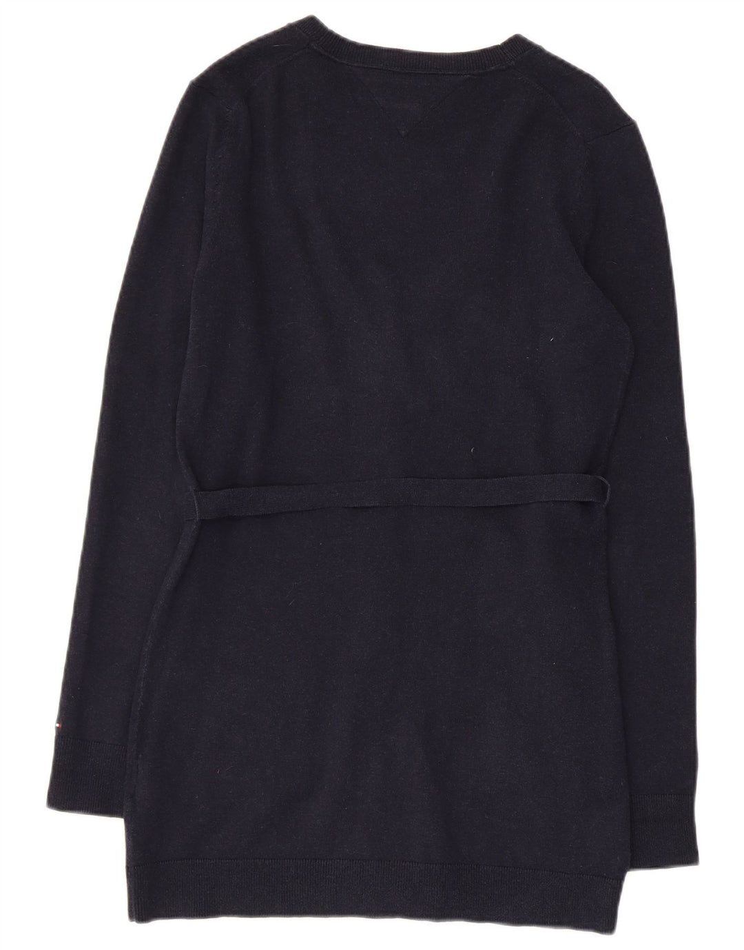 TOMMY HILFIGER Женский кардиган-свитер UK 12, средний темно-синий, хлопок