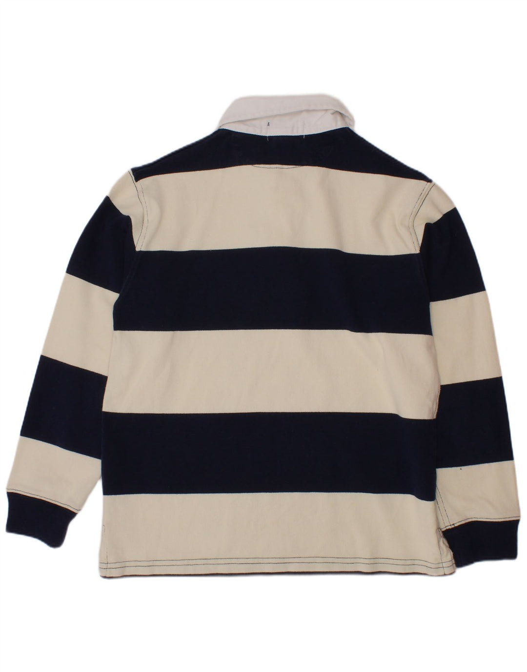 Рубашка-поло для мальчика в стиле регби 6-7 лет POLO RALPH LAUREN, белая полоска