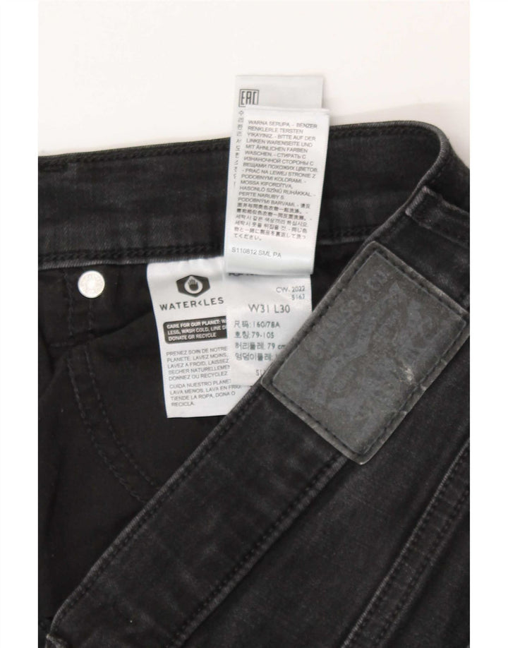 Женские джинсы Levi's 312 Shaping Slim W31 L30, черный хлопок