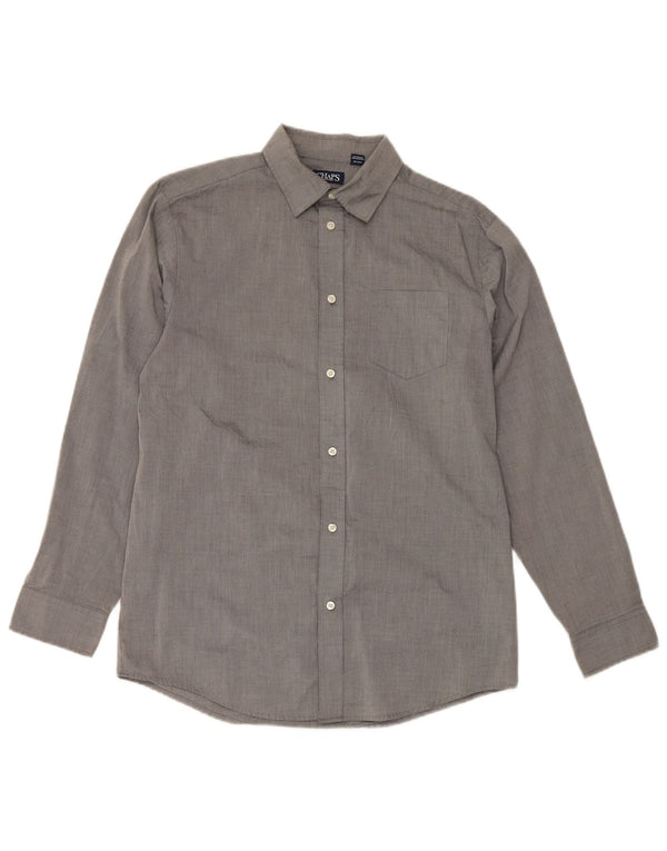 Рубашка Chaps Boys 15-16 лет, XL, серая, хлопковая