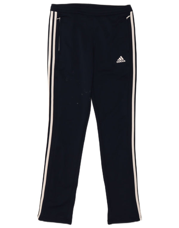 Женские спортивные брюки Adidas Climalite UK 8/10, маленькие, темно-синие