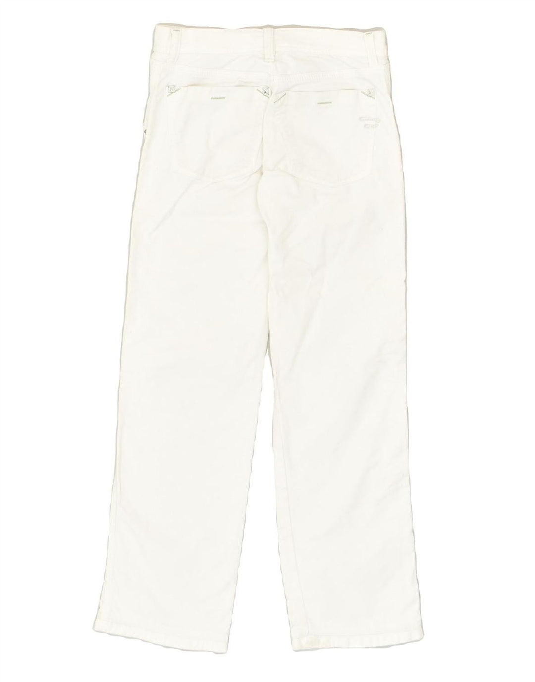 DIESEL Girls Straight Jeans 9-10 Years W24 L26  White Cotton | Vintage Diesel | Thrift | Second-Hand Diesel | Used Clothing | Messina Hembry 