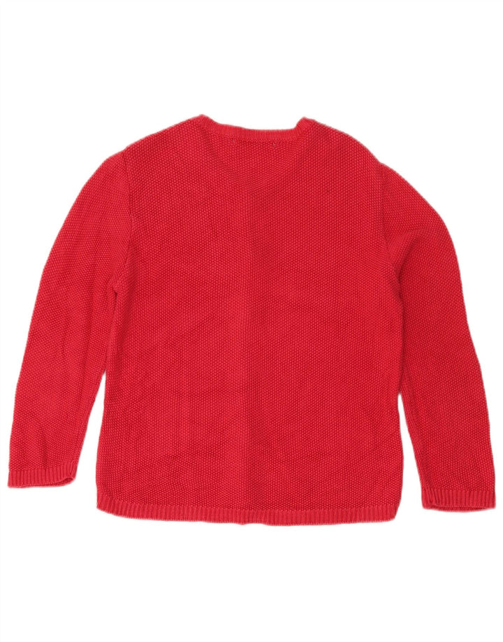 Женский кардиган Zara UK 10, маленький красный вискоза