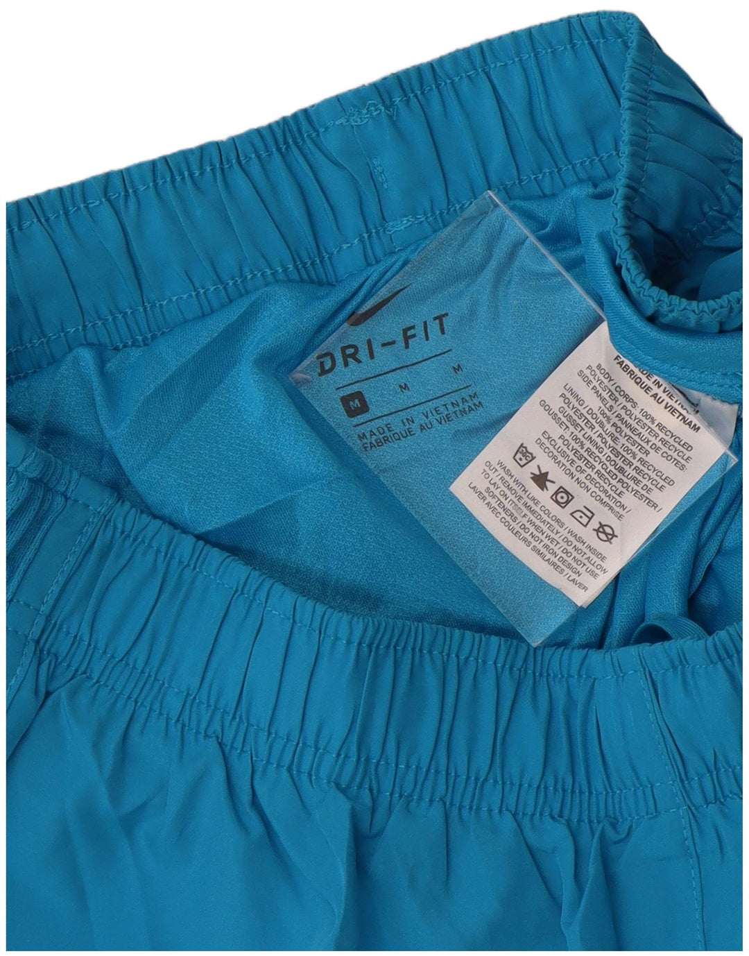 Женские спортивные шорты NIKE Dri Fit UK 14, средний синий полиэстер