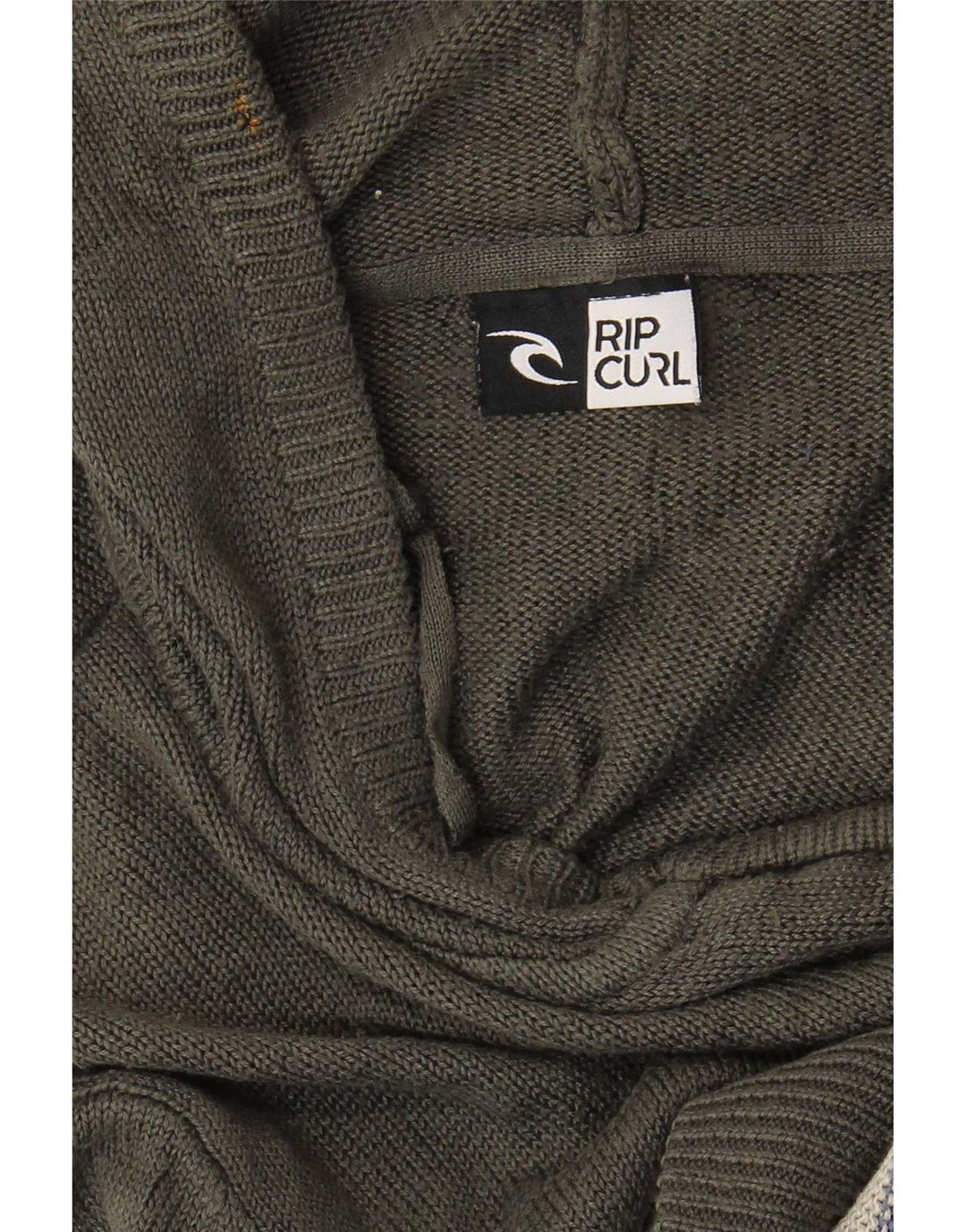 Мужской кардиган с капюшоном Rip Curl, средний серый в полоску