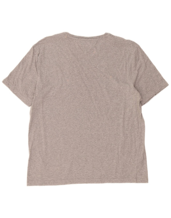 Tommy Hilfiger Мужская футболка Top XL Серый хлопок